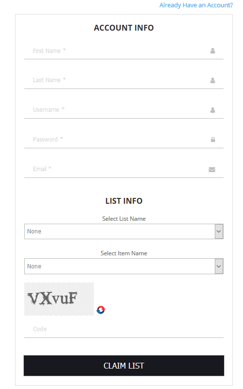 Add New Item