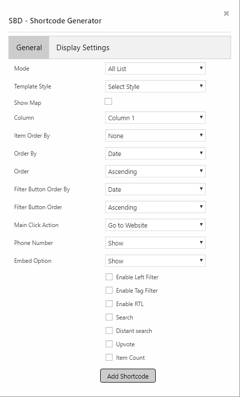 Add New Item