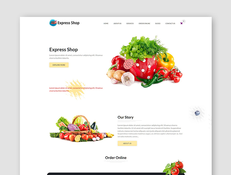 express-shop-theme-preview